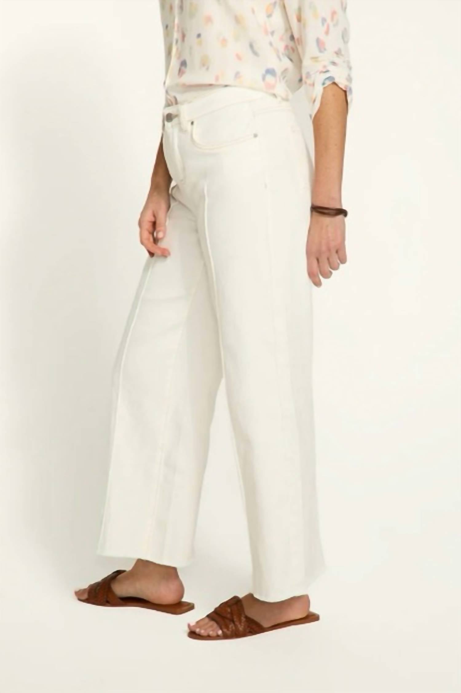 Fdj - Olivia Wide Leg Ankle Jeans