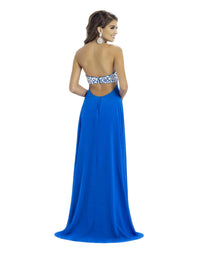 Blush Prom - Stones And Crystals Flowy Prom Dress
