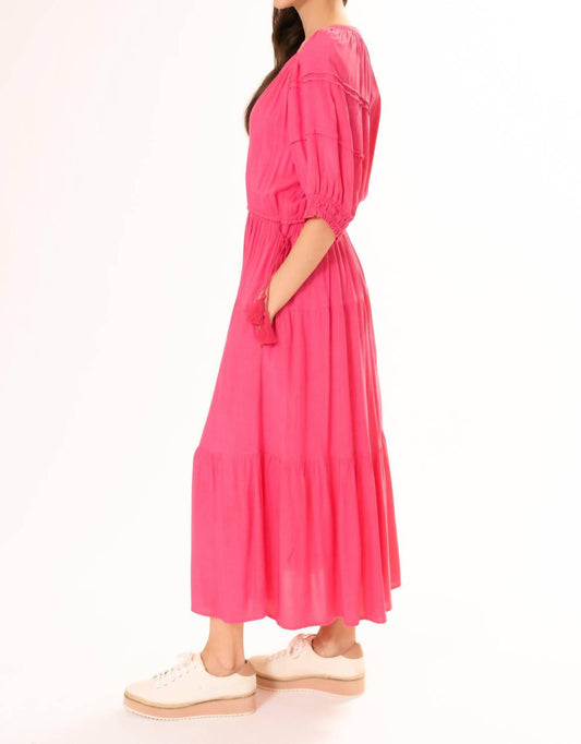 Area Stars - Side Tie Midi Dress