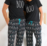 Rufflebutts - Unisex - Skeleton Boogie Bamboo Pajama Pants