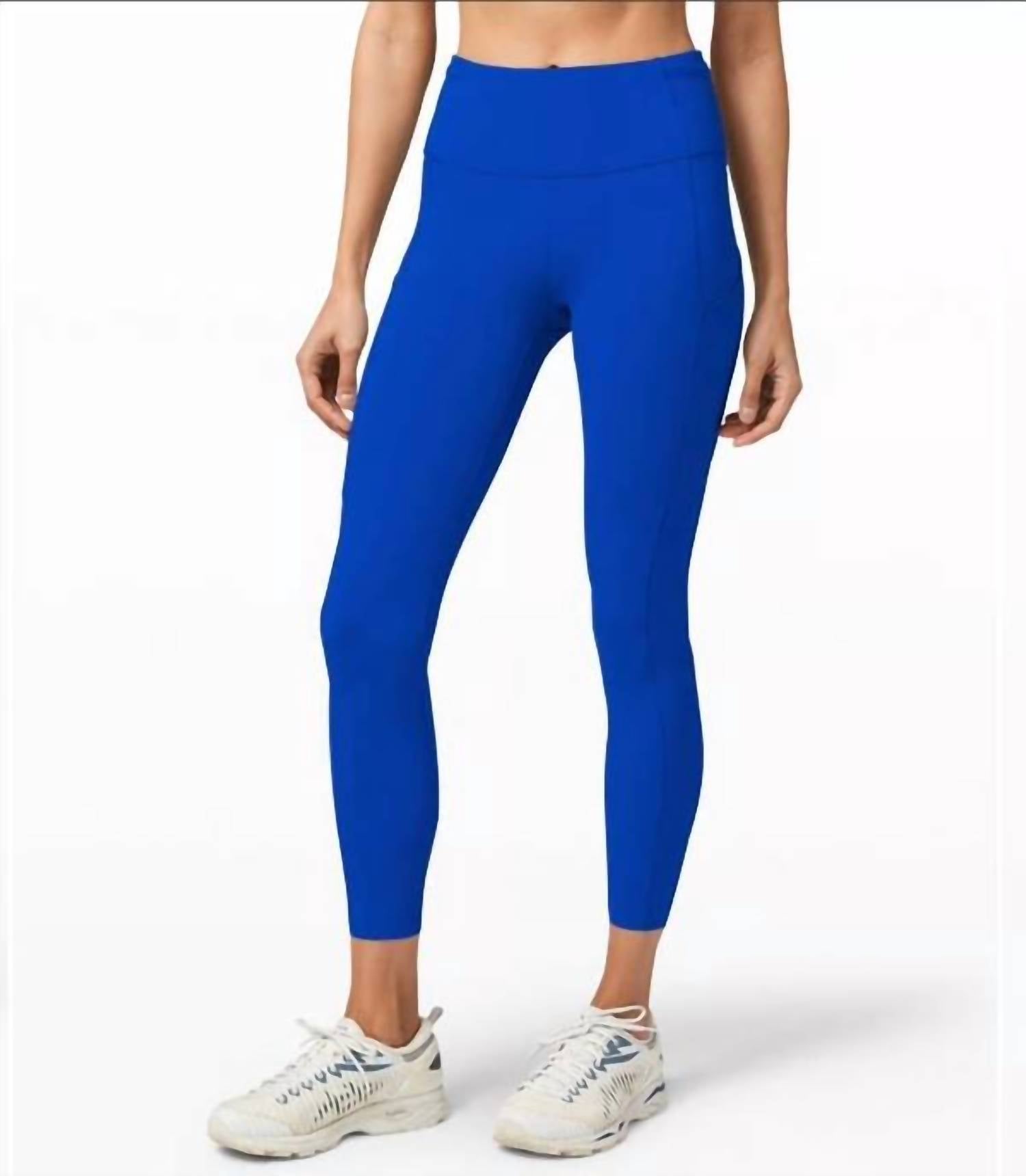 lululemon Fast and Free High-Rise Tight - 25” in cerulean blue - women's pants