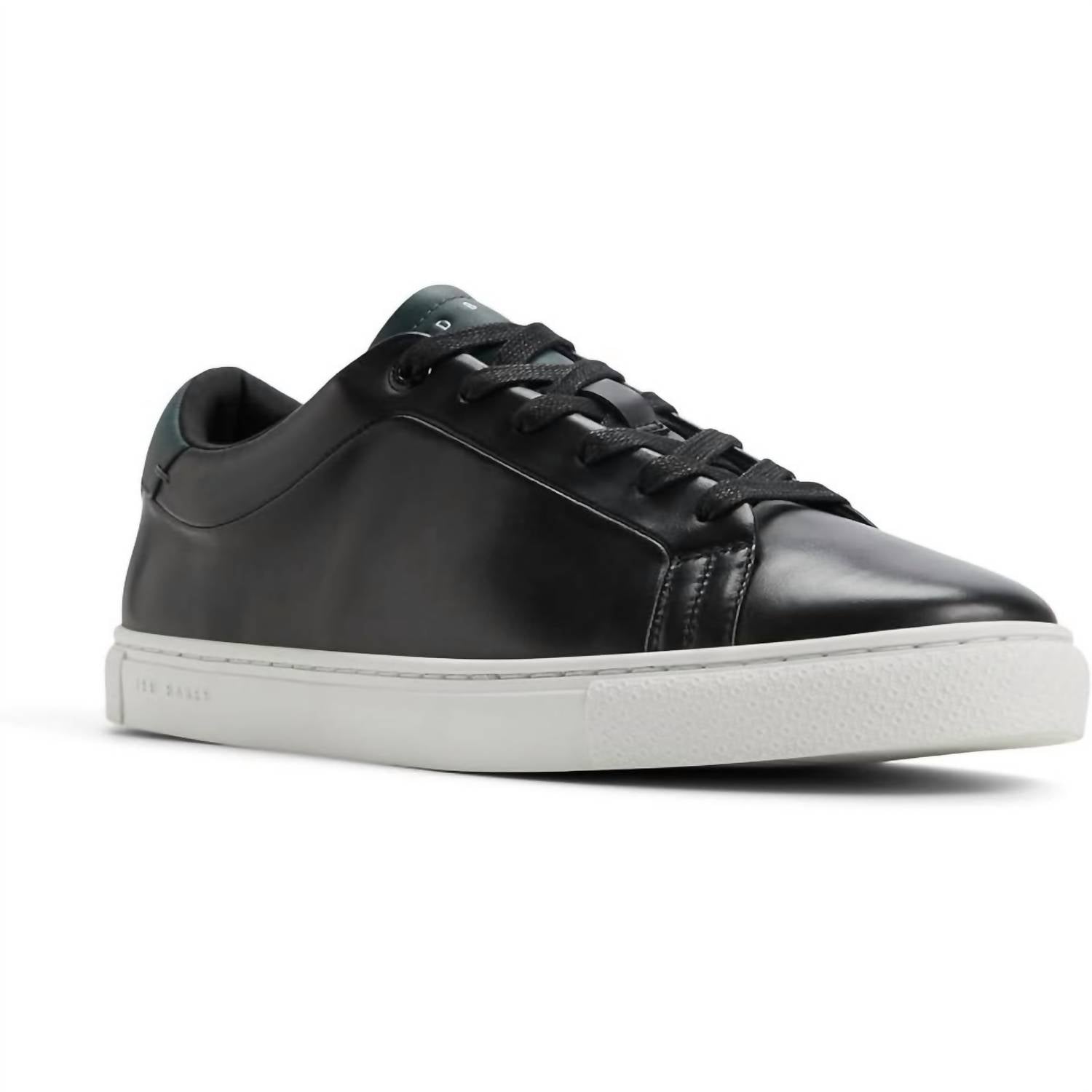 Ted Baker - Mens Leather Robberto Lace Up Sneaker Shoes