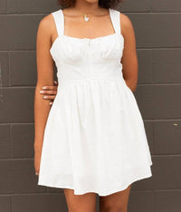Miou Muse - Ava Textured Mini Dress