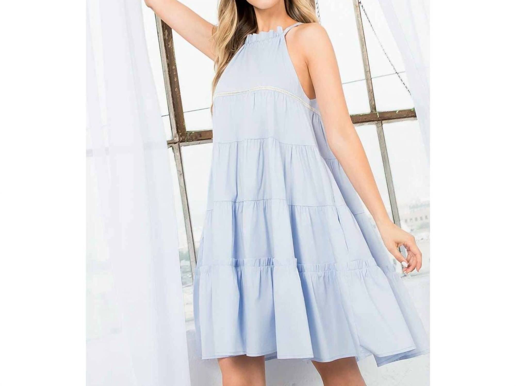 Thml - Poplin Tiered Dress