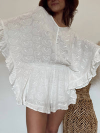 Storia - Essen Paisley Pattern Eyelet Romper