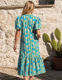 Pink City Prints - Daisy Midi Dress