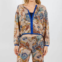 Aldo Martins - Kate Sequin Zip-up Jacket