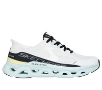Skechers Women's Slip Ins Glide Step Altus Sneakers in white multi - women's sneaker