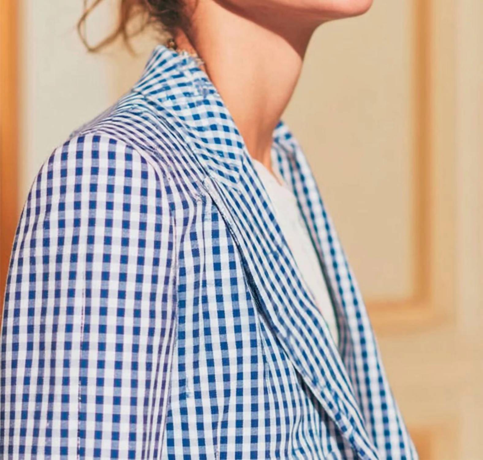 Vilagallo - Women's Vichy Blazer