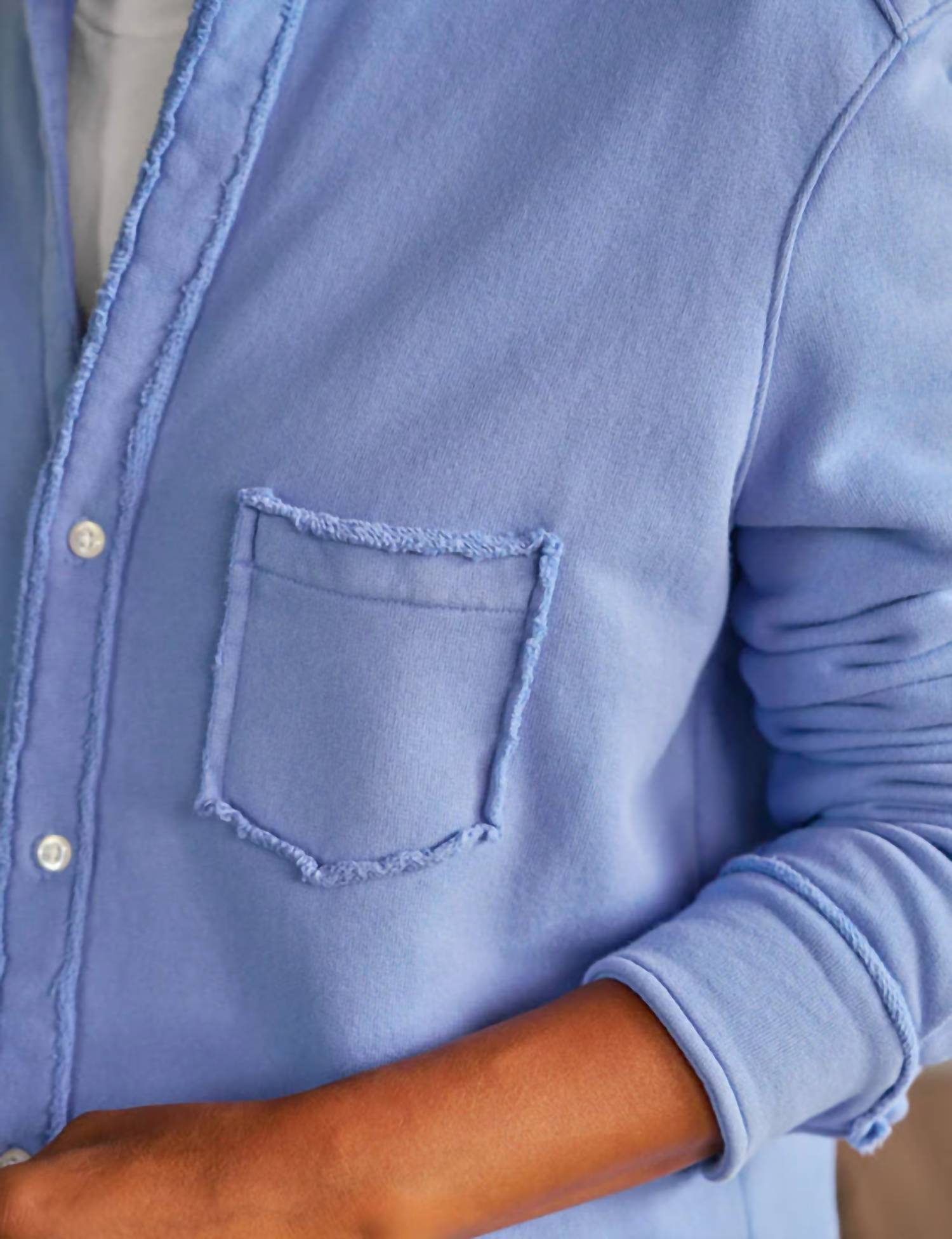 Frank & Eileen - Eileen Sweatshirt Button-up