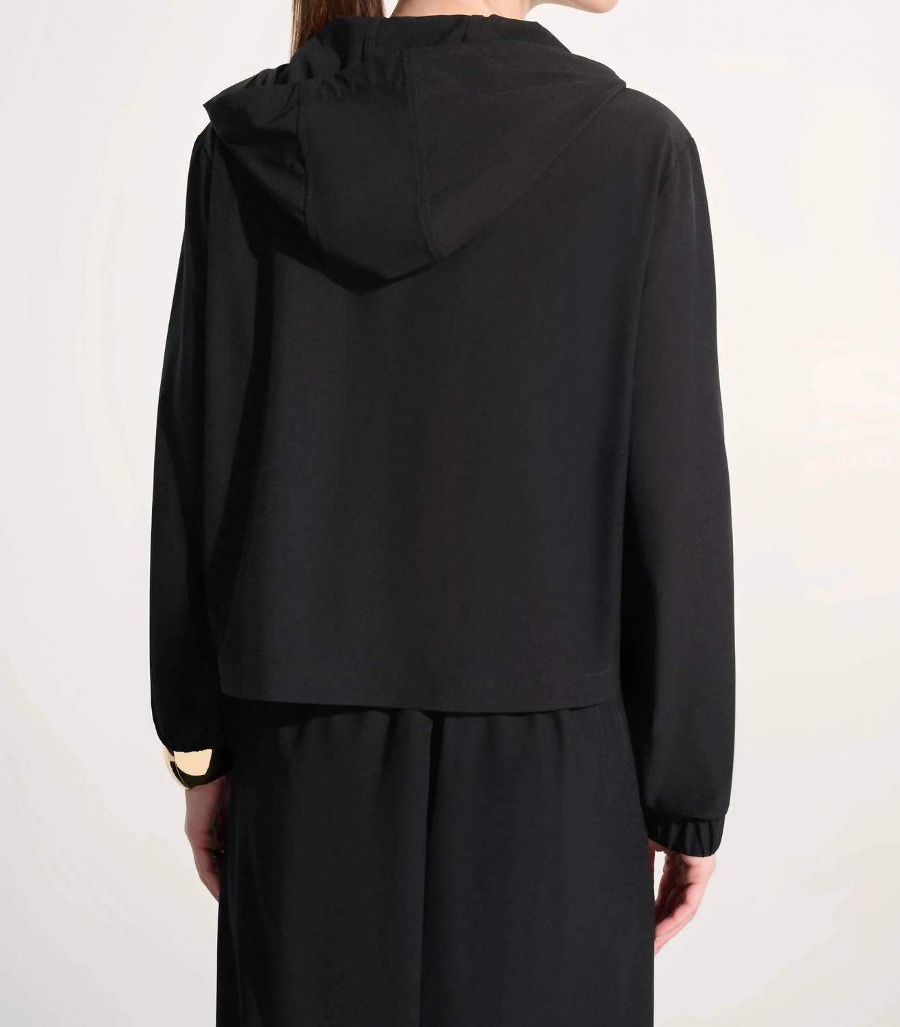 Joseph Ribkoff - Hooded Zip Up Boxy Utility Jacket