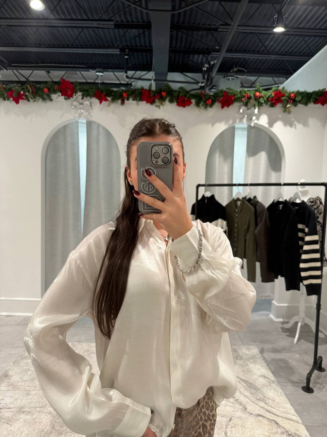 Pistola - Tilda Button Up Top