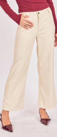 Sadie & Sage - Faux Leather Pants