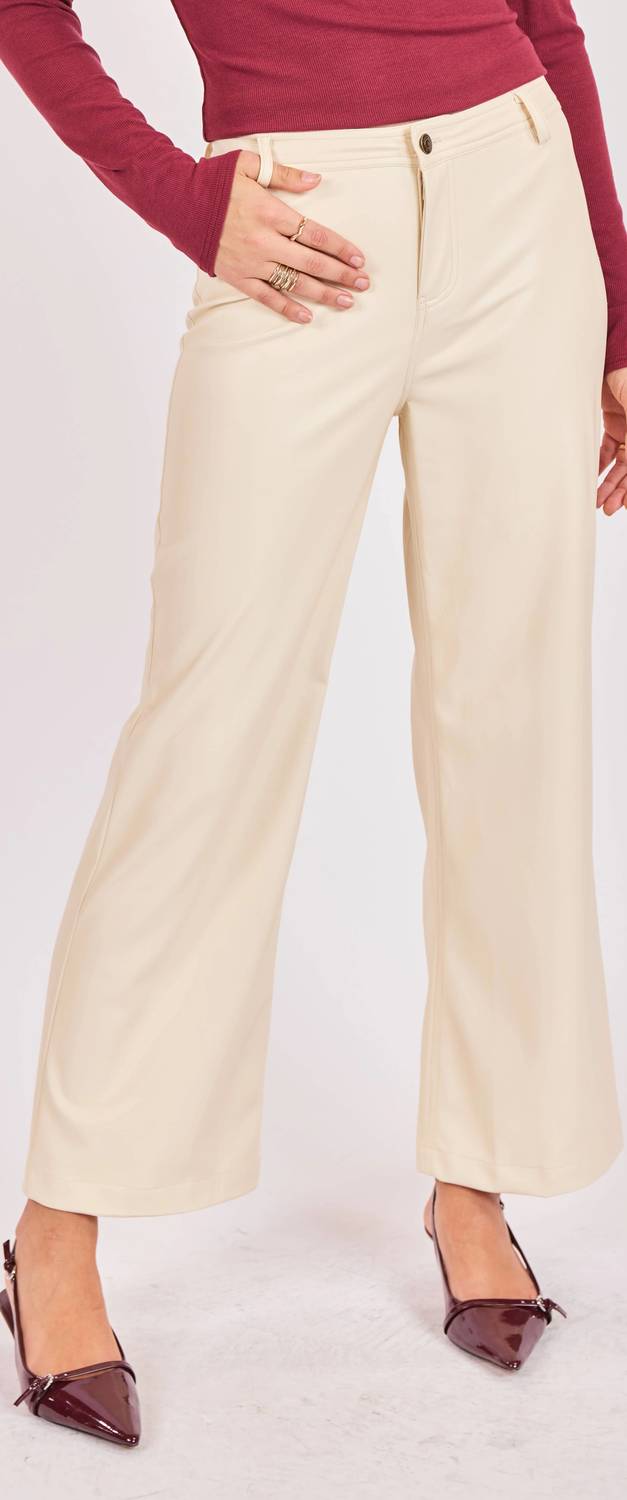 Sadie & Sage - Faux Leather Pants