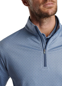 Peter Millar - Perth Skull In One Performance Quarter-zip Sweater
