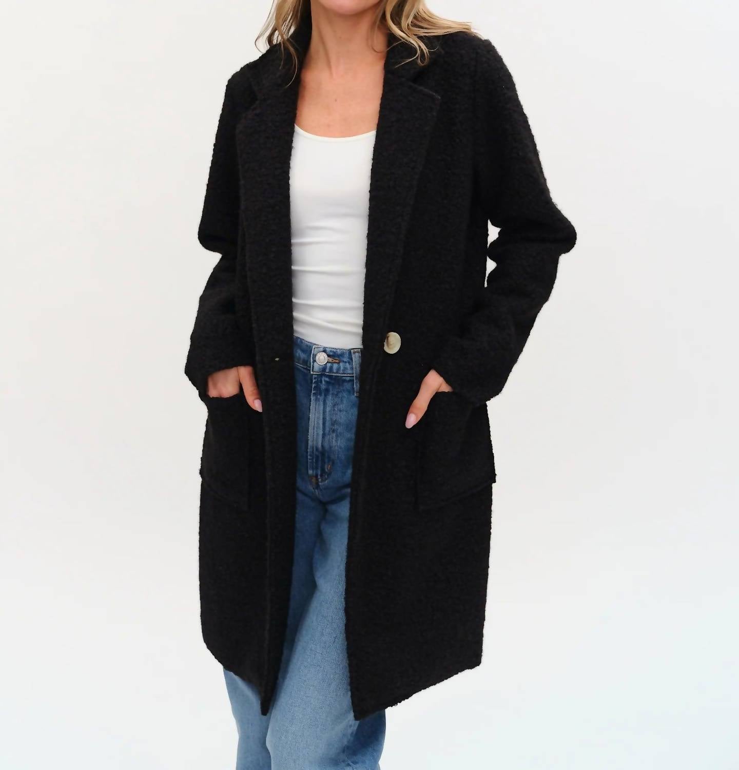Six/Fifty - Gia Shearling Long Coat