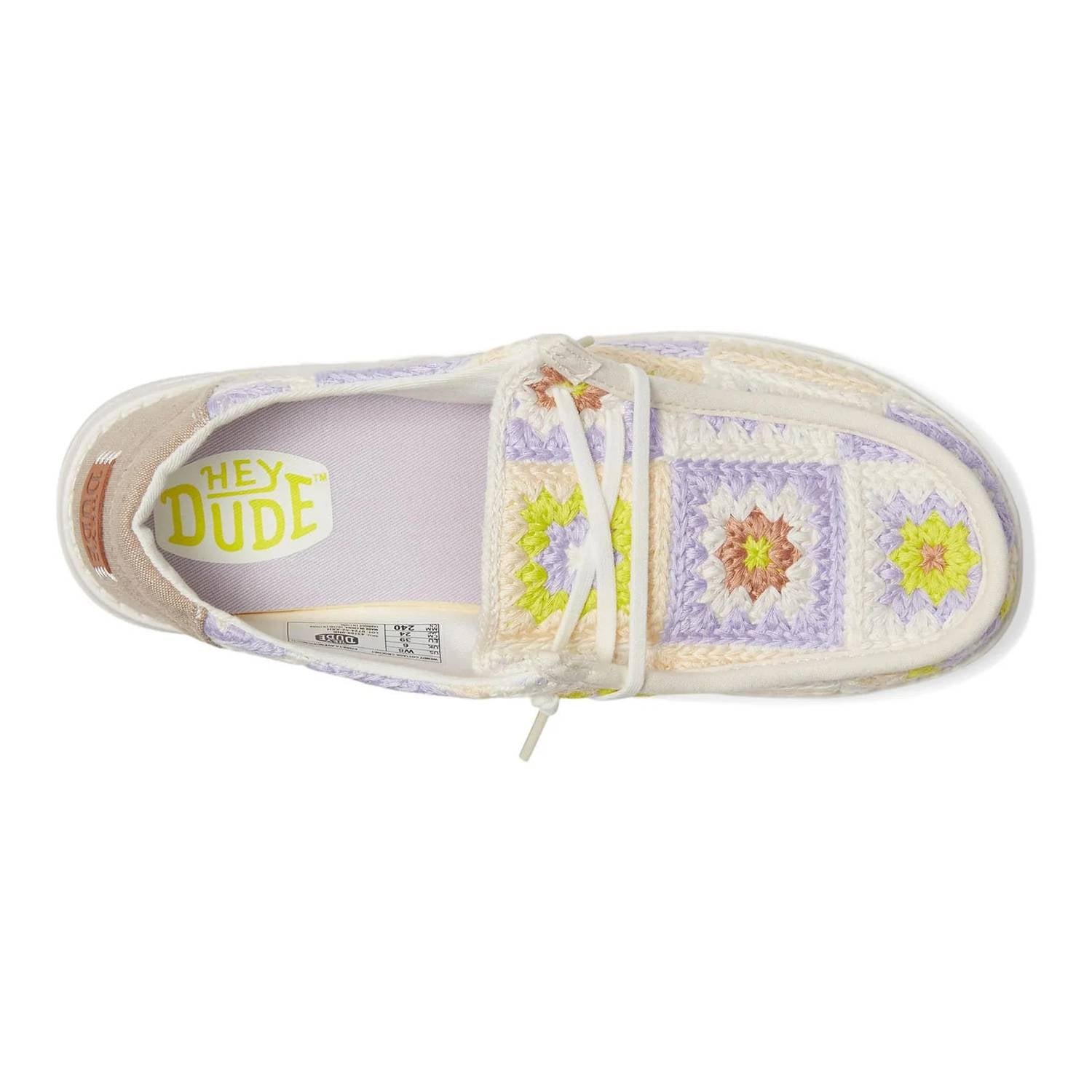 Hey Dude - Women's Wendy Cottage Crochet Slip-on Shoes