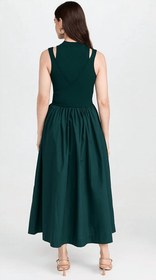 En Saison - Sigrid Mixed Media Maxi Dress
