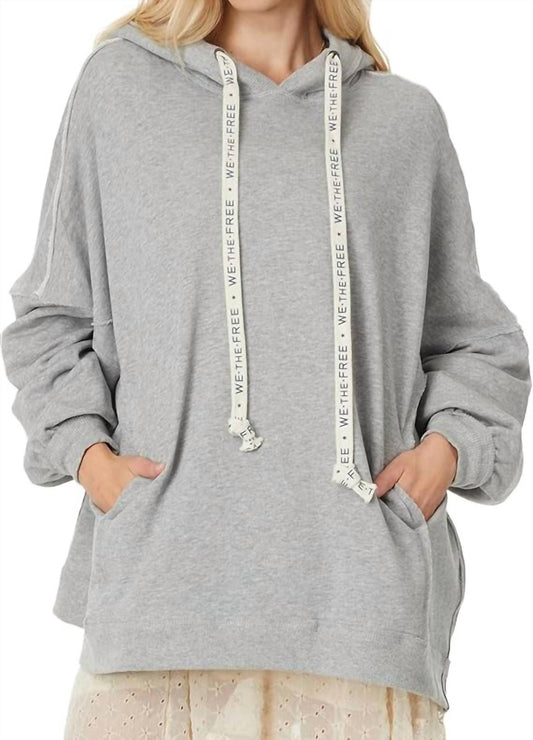 Free People - WE HOODIE