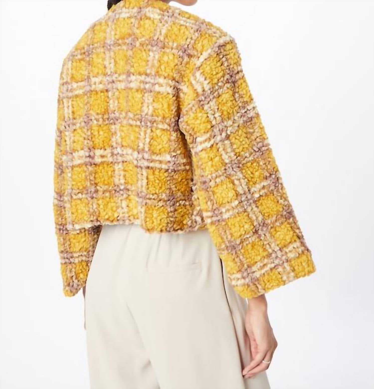 Compania Fantastica - Arlene Plaid Jacket