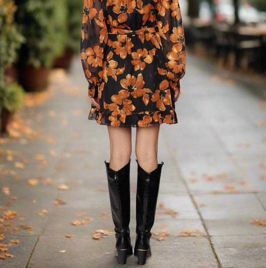 Lost + Wander - Golden Rendezvous Mini Dress