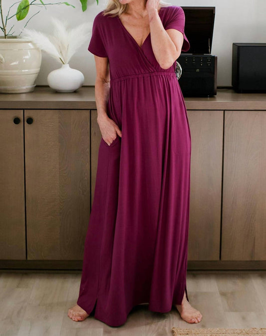 Yala - Zoey Crossover Bamboo Maxi Dress