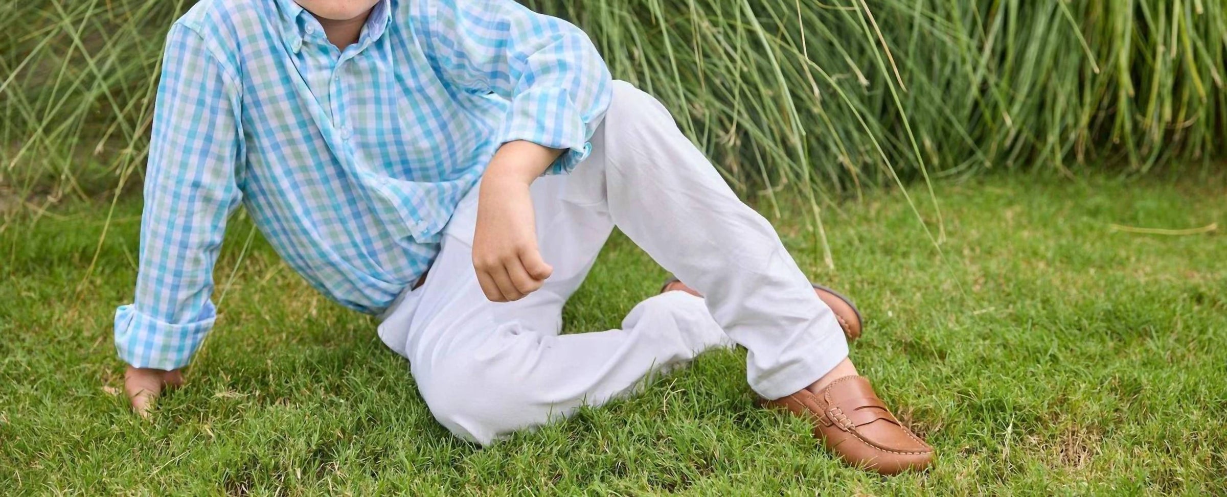 Little English - Boys Plaid Button Down Shirt