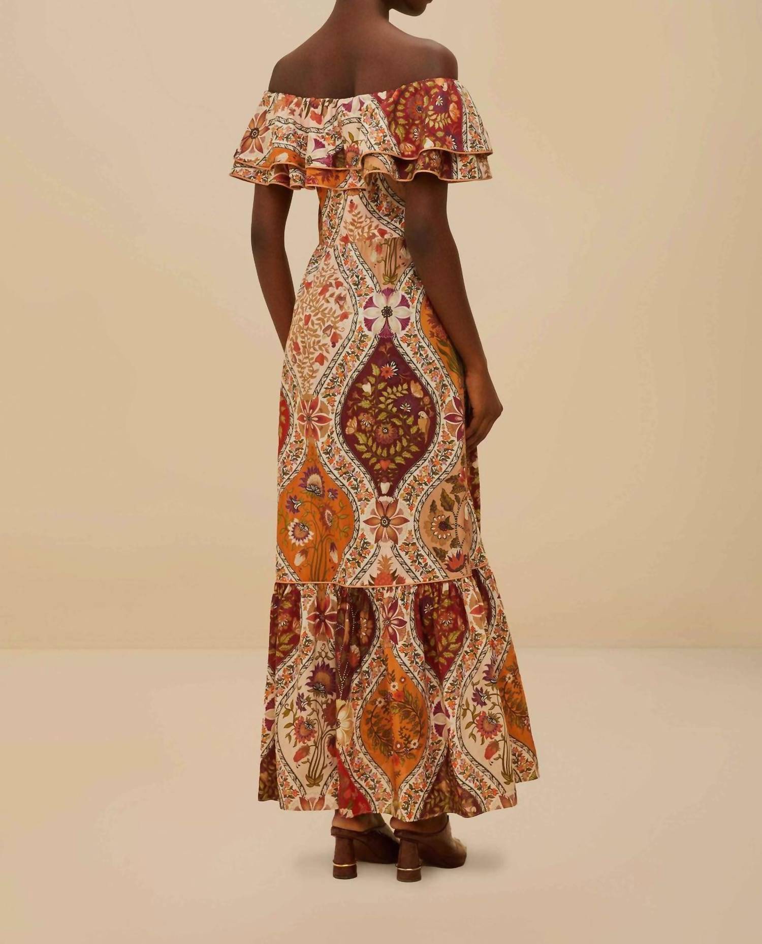 Farm Rio - Off Shoulder Maxi Dress