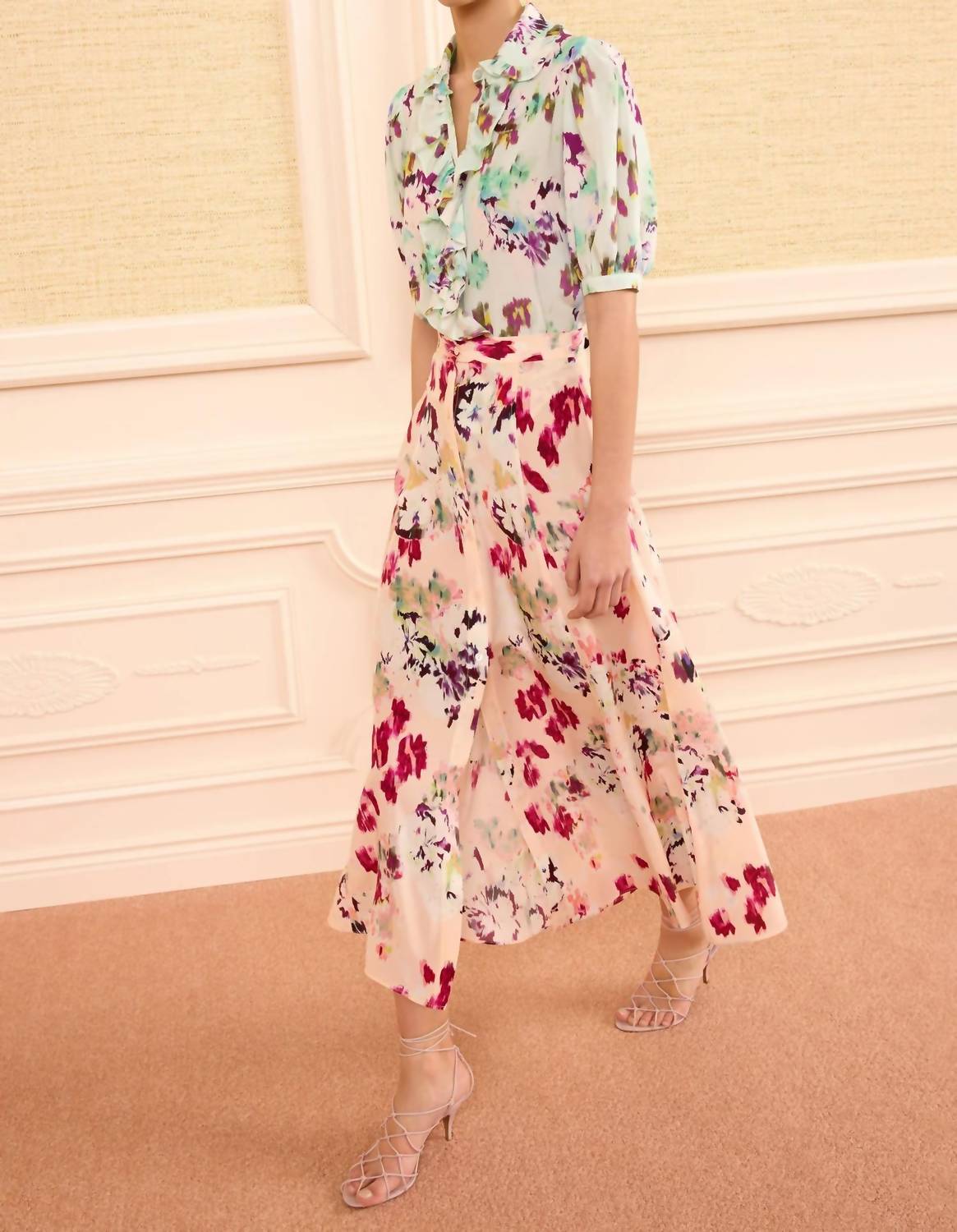 Ulla Johnson - Rowan Silk Midi Skirt