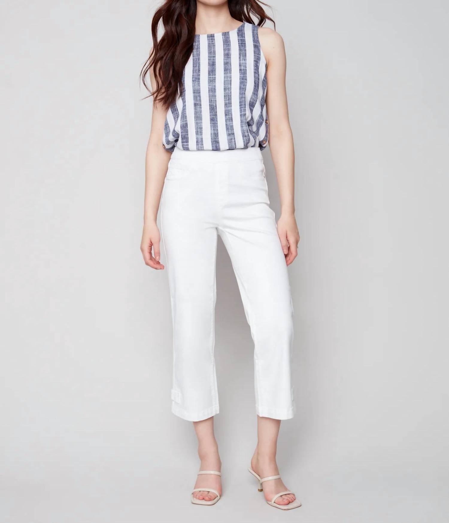 Charlie B - Crop Denim Pant