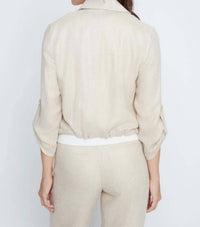 Renuar - Lurex Thread Woven Blazer Jacket