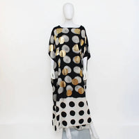 Sylca Designs - Women's Dimension Polka Dot Kaftan