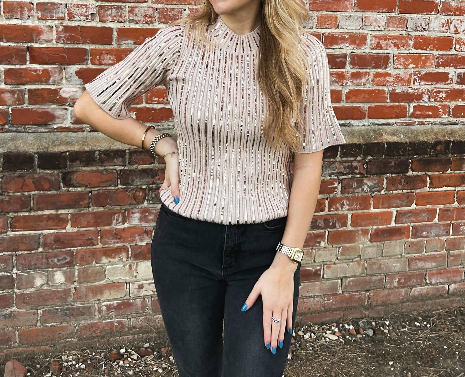 Design History - Delaney Sparkling Top
