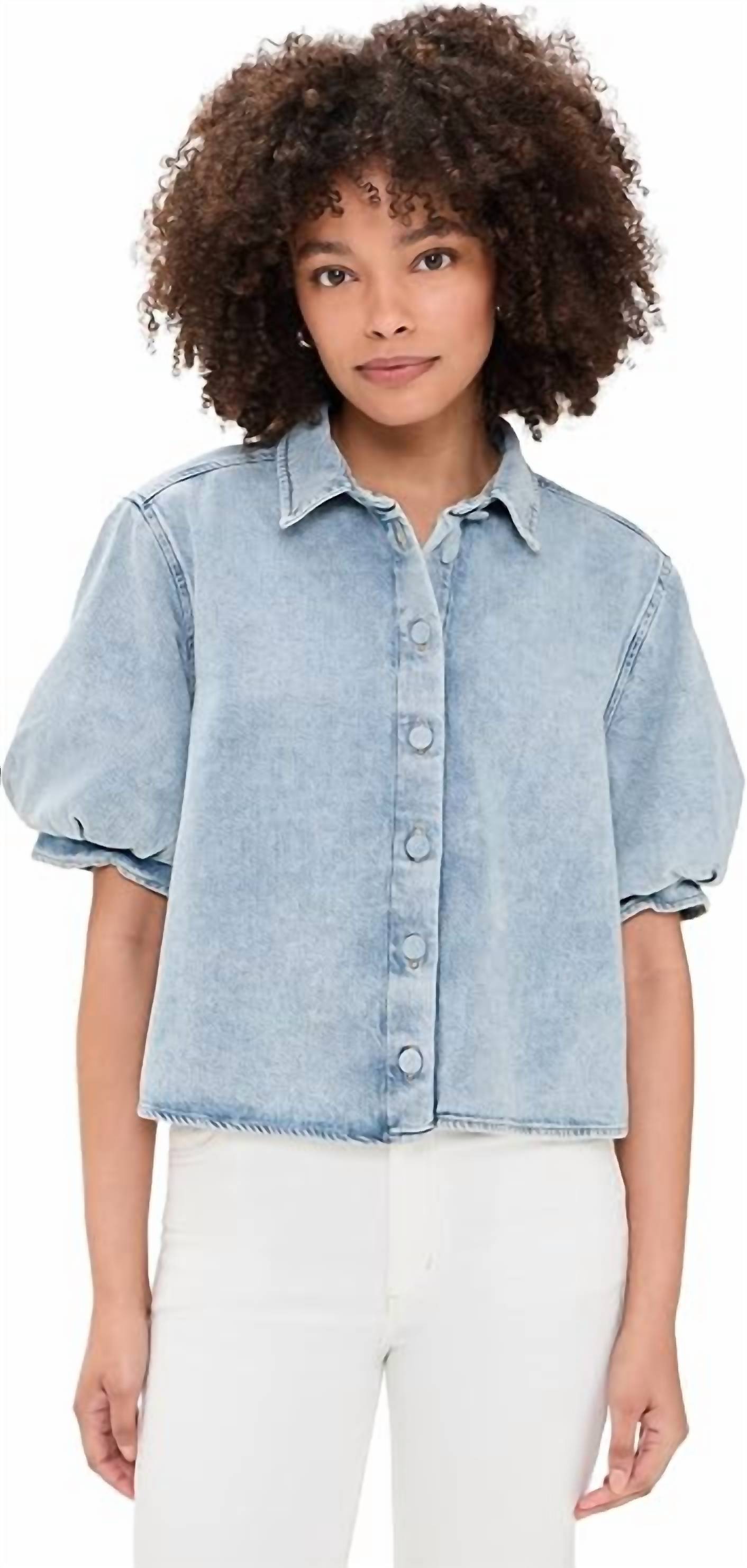 Frame - Billow Sleeve Collared Shirt