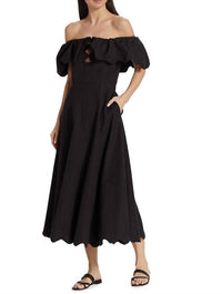 Sea - Women's Leona Strapless Off the Shoulder Midi Dress