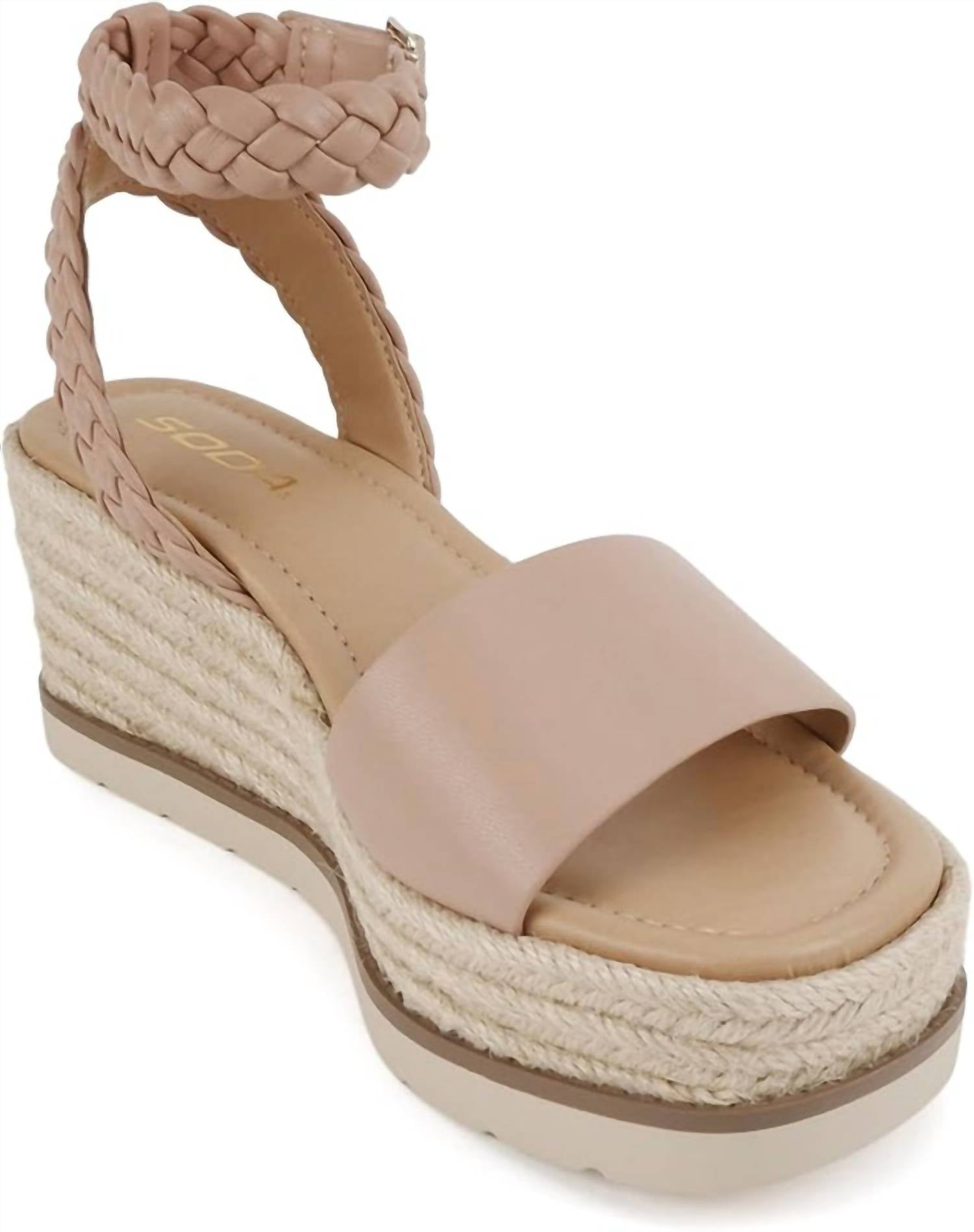 Soda - Women's Emalin Espadrille Wedge Sandal