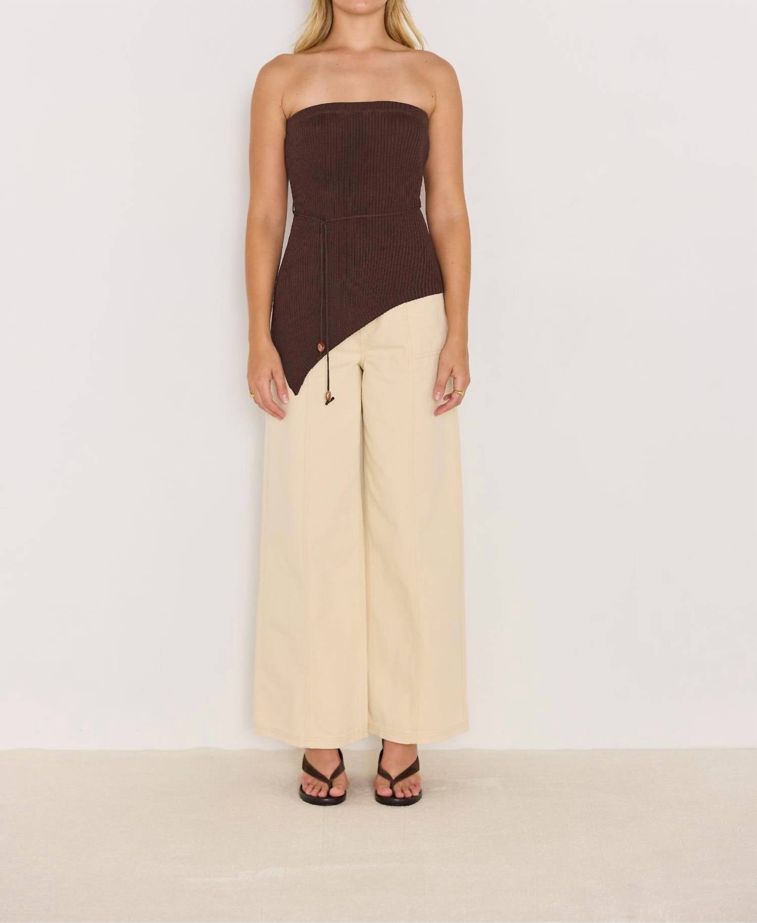 Minkpink - Keani Strapless Knit Top