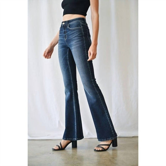 Mica Denim - Bohn Mid Rise Flare Jean