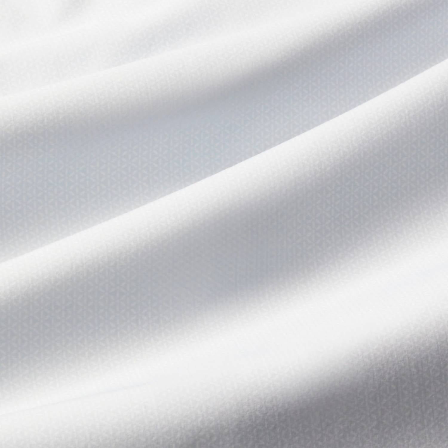 Mizzen + Main Leeward Classic Fit Long Sleeve Dress Shirt in sky triangle geo - men's shirt - alternate view