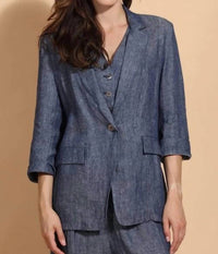 Jessie Liu - Linen Twill Jacket