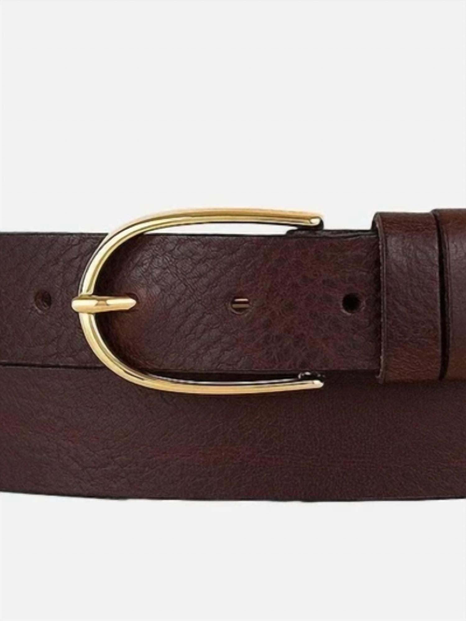 Amsterdam Heritage - Women's Drika Smart Full Grain Leather Belt