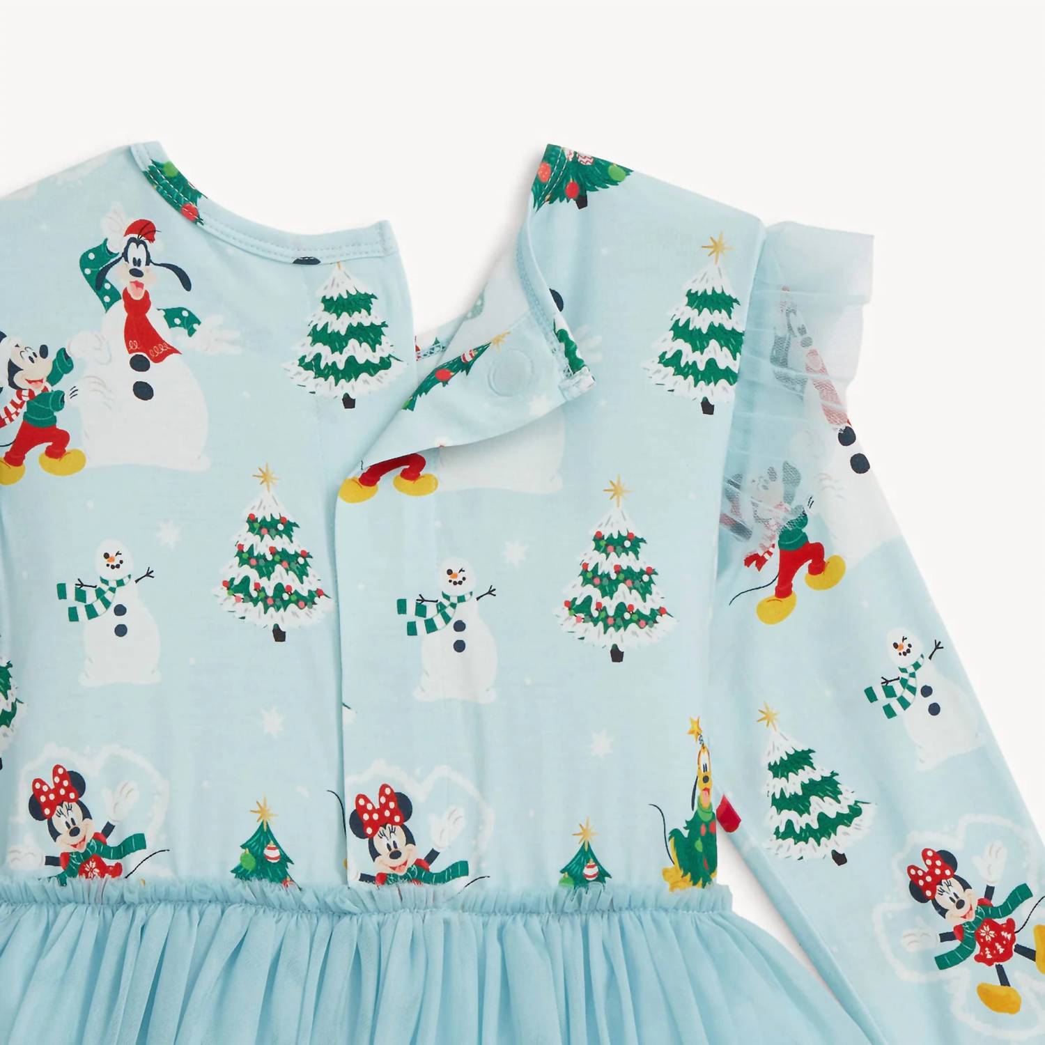 magnetic me Snow Excited Tutu Magnetic Dress in blue - kids' dress - alternate view