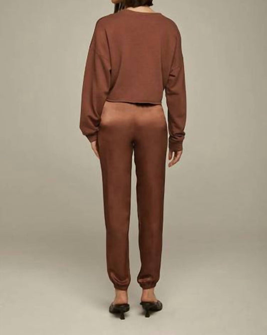 Lanston - Satin Jogger Pants