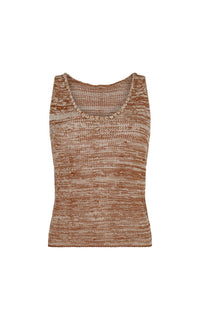 Escvdo - Ofrenda Scoop Necktank Top