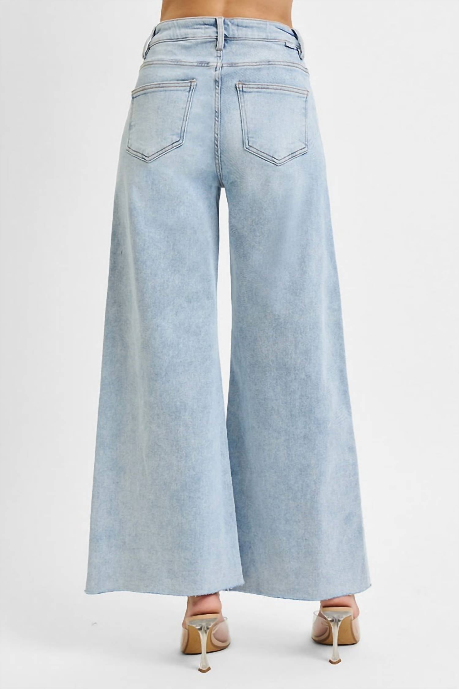 Risen - High Rise Wide Jeans