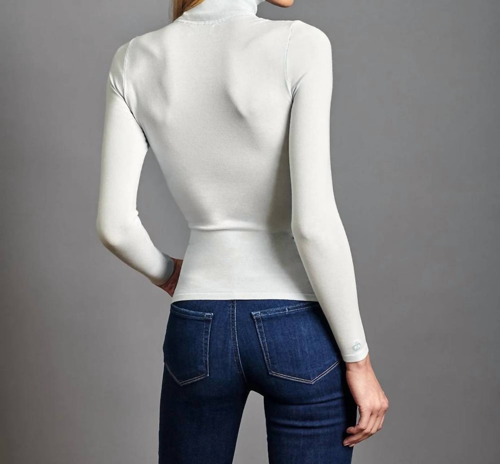 Fallon & Ava - Classic Turtleneck Long Sleeve Top