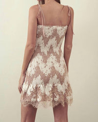 Storia - Smocked Bodycon Mini Dress