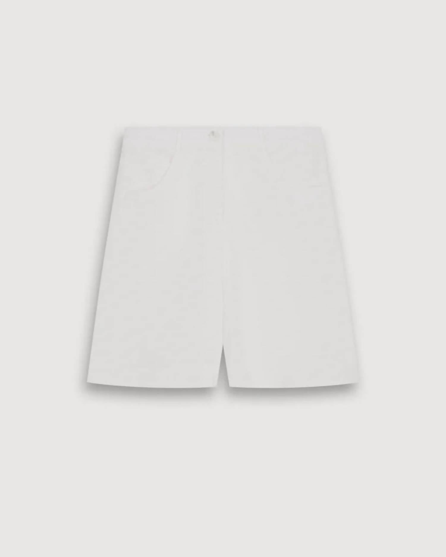 Hartford - Sacha Cotton Twill Bermuda Shorts