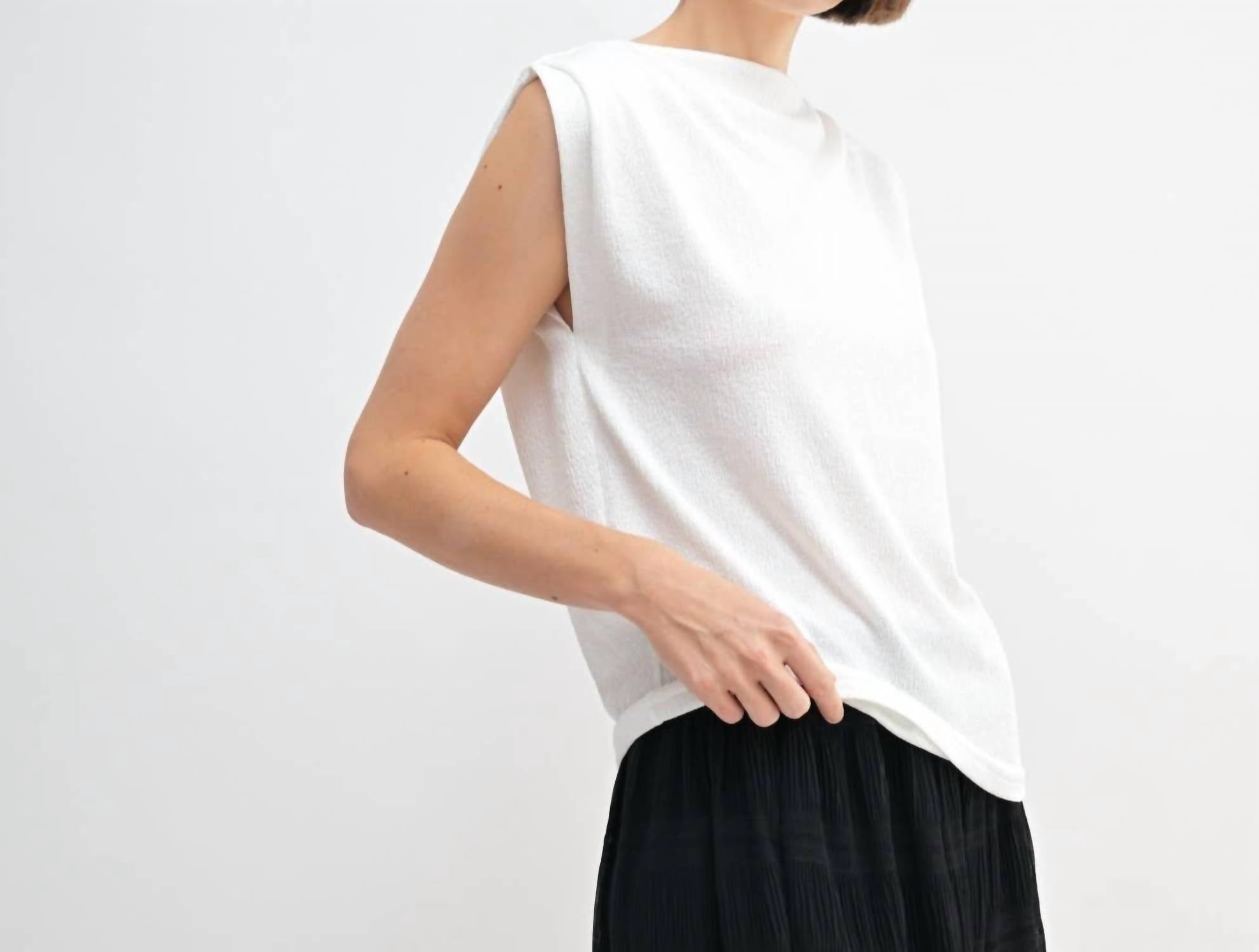 Fun 2 Fun - Boat Neck Knit Top