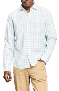 Billy Reid - Seersucker Plaid Hutcheson Sport Shirt
